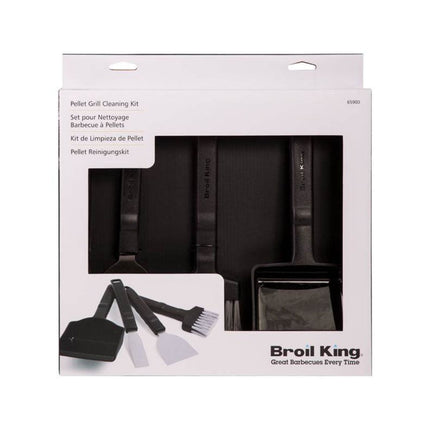 Broil King Σετ Καθαρισμού Ψησταριάς Pellet με Βούρτσα, Φαράσι και Ανοξείδωτες Ξύστρες 65900