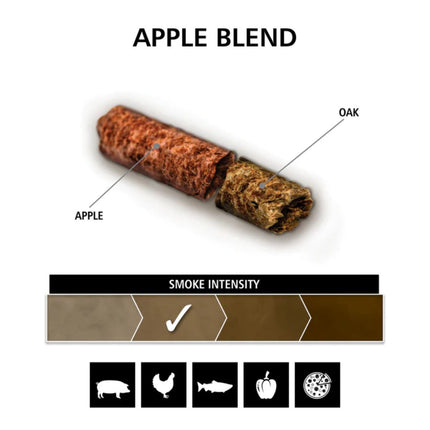 Broil King Apple Blend Φυσικά Πέλλετ Ξύλου Μηλιάς και Βελανιδιάς για BBQ 9 kg 63923
