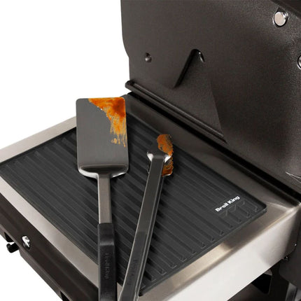 Broil King Crown Pellet Προστατευτικό Σιλικόνης για Πλαϊνό Ράφι Ψησταριάς 60008 Μαύρο