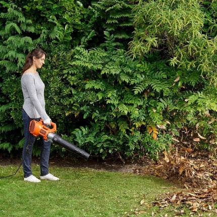 Black & Decker Ηλεκτρικός Φυσητήρας ΤURBO 1850W Υψηλή Ταχύτητα Αέρα BEBL185-QS