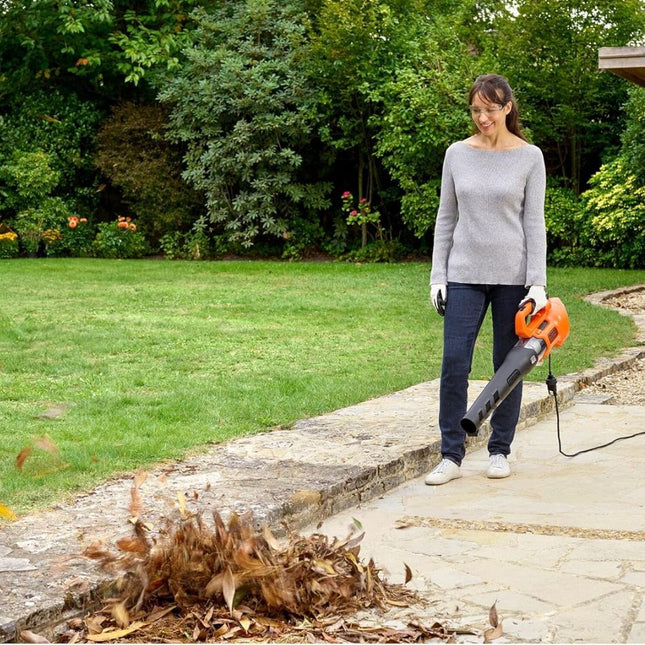 Black & Decker Ηλεκτρικός Φυσητήρας ΤURBO 1850W Υψηλή Ταχύτητα Αέρα BEBL185-QS