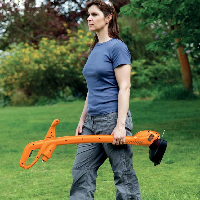 Black & Decker Ηλεκτρικό Χλοοκοπτικό 350W με Εύρος Κοπής 25 cm