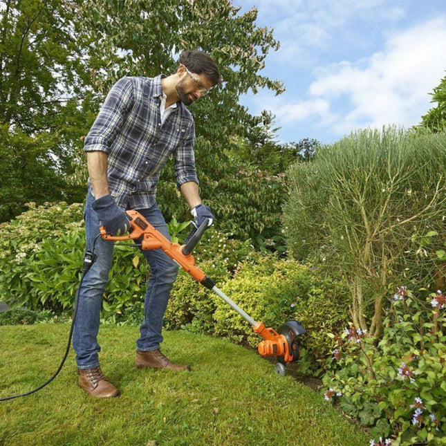 Black & Decker Ηλεκτρικό Χλοοκοπτικό 550W με Εύρος Κοπής 30cm & 7500 Στροφές/Λεπτό