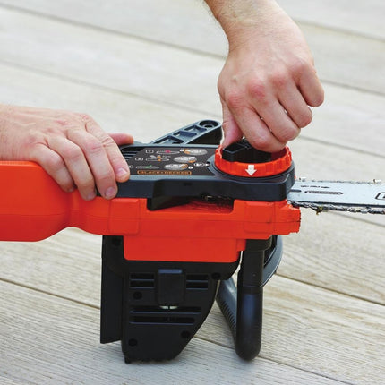Black & Decker Σετ Αλυσοπρίονο Μπαταρίας 25cm 18V με Μπαταρία 2.0Αh και Φορτιστή GKC1825L20-QW