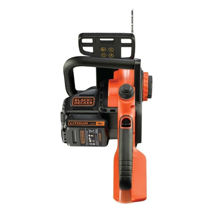 Black & Decker Σετ Αλυσοπρίονο Μπαταρίας 25cm 18V με Μπαταρία 2.0Αh και Φορτιστή GKC1825L20-QW