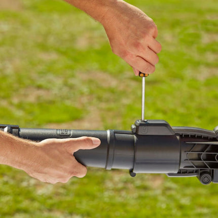 Black & Decker 3-σε-1 Ηλεκτρικός Φυσητήρας, Απορροφητήρας & Τεμαχιστής Φύλλων 2600W BEBLV260-QS