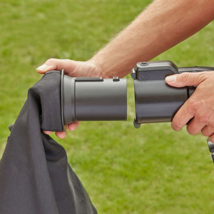 Black & Decker 3-σε-1 Ηλεκτρικός Φυσητήρας, Απορροφητήρας & Τεμαχιστής Φύλλων 2600W BEBLV260-QS