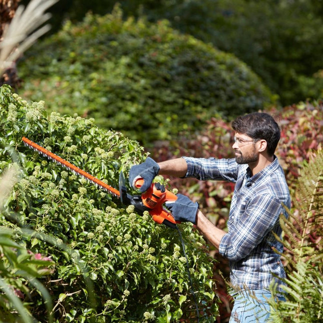 Black & Decker Ηλεκτρικό Μπορντουροψάλιδο 420W με Μήκος Λάμας 45cm
