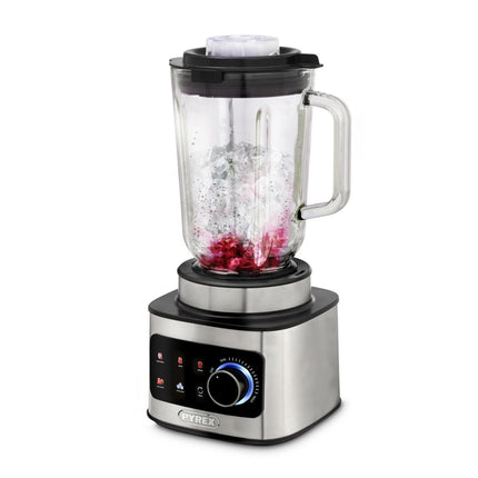 PYREX Μπλέντερ 1500W με Γυάλινη Κανάτα 1.5L & Digital Touch Screen SB-881 Inox