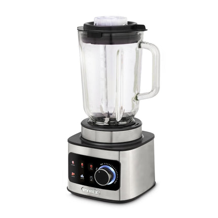 PYREX Μπλέντερ 1500W με Γυάλινη Κανάτα 1.5L & Digital Touch Screen SB-881 Inox