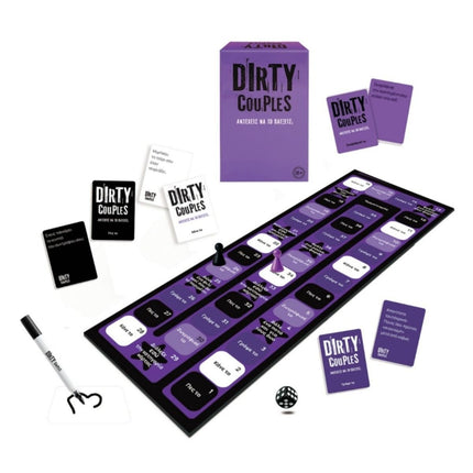 AS Επιτραπέζιο Παιχνίδι Dirty Couples για Ζευγάρια με Κάρτες & Δοκιμασίες 18+ Ετών