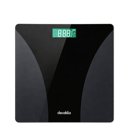 Decakila Ψηφιακή Ζυγαριά Σώματος με Οθόνη, Ένδειξη Θερμοκρασίας & Ζύγιση έως 180kg