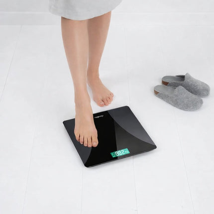 Decakila Ψηφιακή Ζυγαριά Σώματος με Οθόνη, Ένδειξη Θερμοκρασίας & Ζύγιση έως 180kg