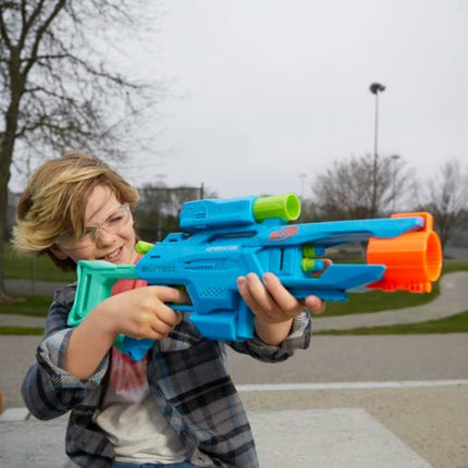 Nerf Elite 2.0 Εκτοξευτής Σετ Μάχης Τριπλή Δύναμη με 3 Εκτοξευτές & 20 Βέλη για Απόλυτη Δράση!
