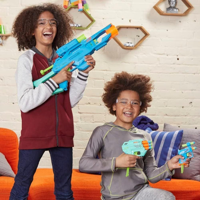 Nerf Elite 2.0 Εκτοξευτής Σετ Μάχης Τριπλή Δύναμη με 3 Εκτοξευτές & 20 Βέλη για Απόλυτη Δράση!