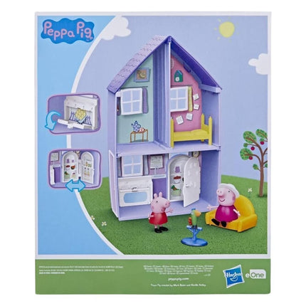 Peppa Pig Το Σπίτι της Γιαγιάς και του Παππού με Φιγούρες & Αξεσουάρ για Ατελείωτο Παιχνίδι!