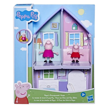 Peppa Pig Το Σπίτι της Γιαγιάς και του Παππού με Φιγούρες & Αξεσουάρ για Ατελείωτο Παιχνίδι!