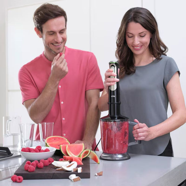 Braun MultiQuick 9 MQ9 Ραβδομπλέντερ 1200W με ActiveBlade, SmartSpeed & Πλήρες Σετ Προσαρμογέων, MQ9147X