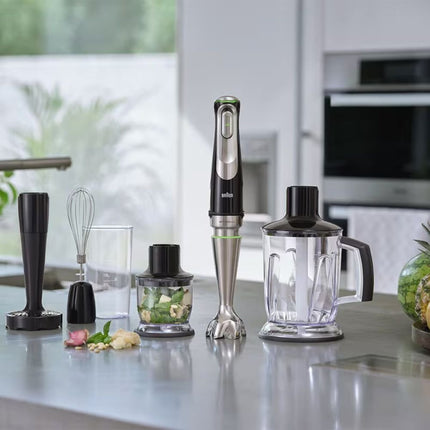 Braun MultiQuick 9 MQ9 Ραβδομπλέντερ 1200W με ActiveBlade, SmartSpeed & Πλήρες Σετ Προσαρμογέων, MQ9147X