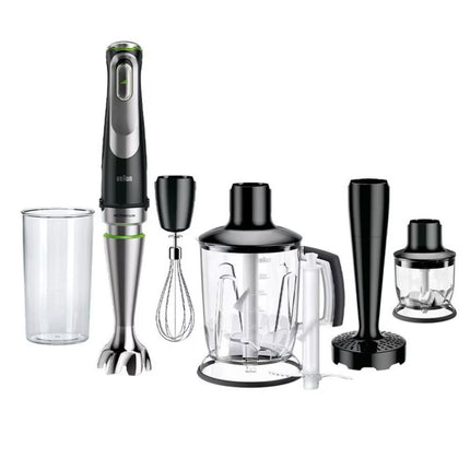 Braun MultiQuick 9 MQ9 Ραβδομπλέντερ 1200W με ActiveBlade, SmartSpeed & Πλήρες Σετ Προσαρμογέων, MQ9147X