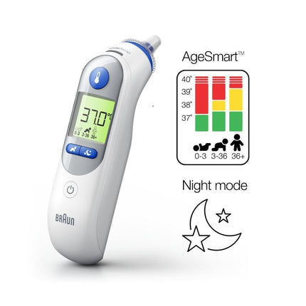 Braun ThermoScan® 7+ Ψηφιακό Θερμόμετρο Αυτιού, Με Τεχνολογία Age Precision® &amp; Νυχτερινή Λειτουργία