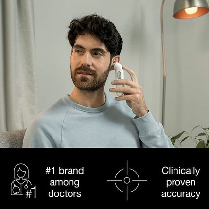 Braun ThermoScan 3 Ψηφιακό Θερμόμετρο Αυτιού, Ακριβής &amp; Άμεση Μέτρηση με Ηχητική Ένδειξη Πυρετού