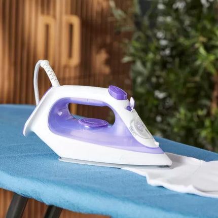 Braun TexStyle 1 Ατμοσίδερο 2000W με Δοχείο Νερού 220ml, SuperCeramic Πλάκα & Anti-Drip SI1080VI Μωβ