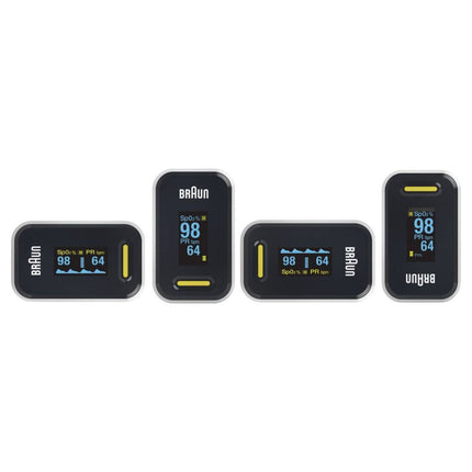 BRAUN Παλμικό Οξύμετρο Δακτύλου Pulse Oximeter 1 με OLED Οθόνη ΥΚ-81CEU