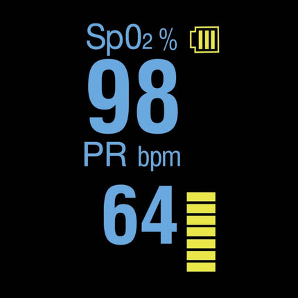 BRAUN Παλμικό Οξύμετρο Δακτύλου Pulse Oximeter 1 με OLED Οθόνη ΥΚ-81CEU