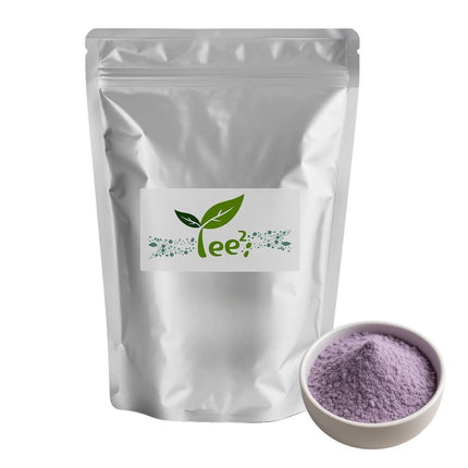 Σετ Bubble Tea με Σκόνη Taro 1kg, Μαύρες Πέρλες Tapioca 3kg & 100 Πολύχρωμα Καλαμάκια