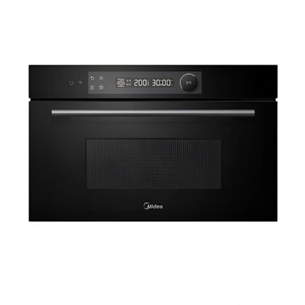 Midea Εντοιχιζόμενος Φούρνος Μικροκυμάτων 34L 900W με Grill,  8 Προγράμματα & Χρονοδιακόπτη Μαύρο TG934E4MO