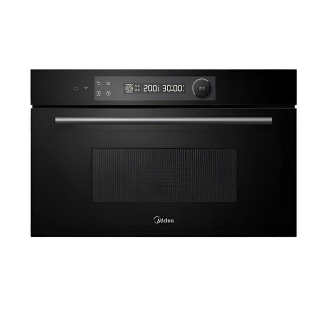 Midea Εντοιχιζόμενος Φούρνος Μικροκυμάτων 34L 900W με Grill,  8 Προγράμματα & Χρονοδιακόπτη Μαύρο TG934E4MO