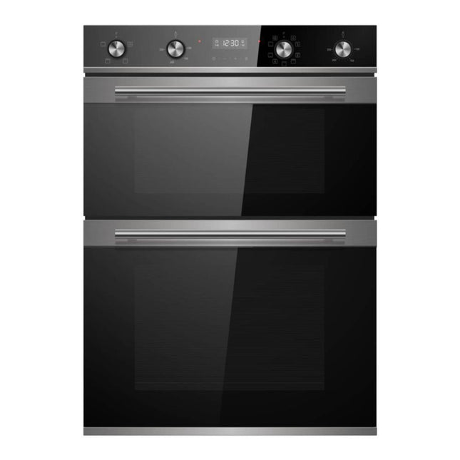 Midea Διπλός Εντοιχιζόμενος Φούρνος 72L + 38L με 7 Λειτουργίες, Ενεργειακή Κλάση A, Μαύρο MDOD70M30DO-X