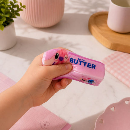 Squishy Butter Stitch & Angel σε Σχήμα Βουτύρου 113g 1 Τεμάχιο 3+ Ετών σε Διάφορα Σχέδια