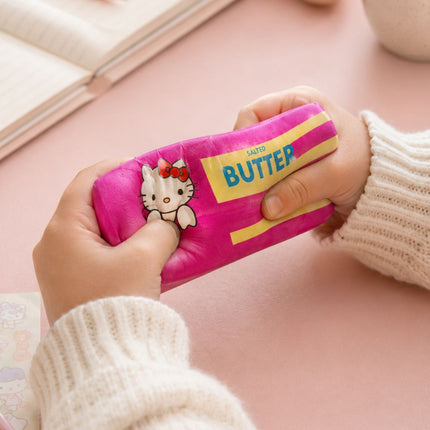 Squishy Butter Cartoon σε Σχήμα Βουτύρου 113g 1 Τεμάχιο 3+ Ετών σε Διάφορα Cartoon Σχέδια