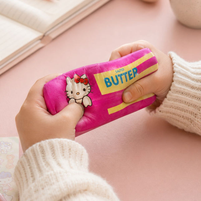 Squishy Butter Cartoon σε Σχήμα Βουτύρου 113g 1 Τεμάχιο 3+ Ετών σε Διάφορα Cartoon Σχέδια