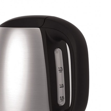 MOULINEX Βραστήρας 2400W 1.7L με Φίλτρο Κατά των Αλάτων, Κρυφό Θερμαντικό Στοιχείο, Βάση 360° & Αυτόματη Απενεργοποίηση BY550D10