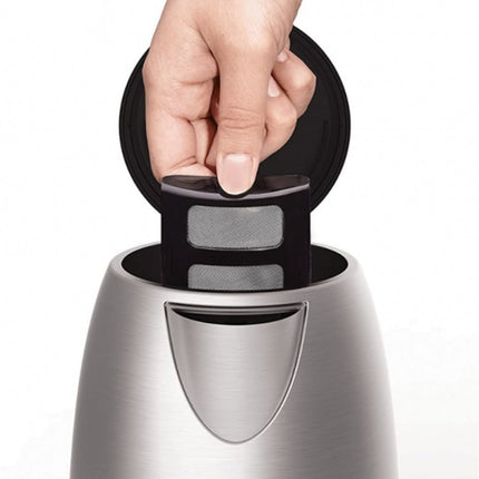 MOULINEX Βραστήρας 2400W 1.7L με Φίλτρο Κατά των Αλάτων, Κρυφό Θερμαντικό Στοιχείο, Βάση 360° & Αυτόματη Απενεργοποίηση BY550D10