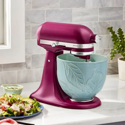 KitchenAid Κεραμικός Κάδος Μίξερ 4,8L Spring Leaves
