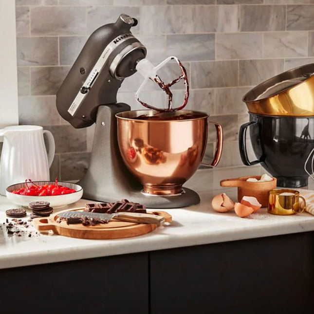 KitchenAid Ανοξείδωτο Μπολ Ανάμειξης 4.8L για Μίξερ Tilt-Head 5KSM5SSBRC Radiant Copper