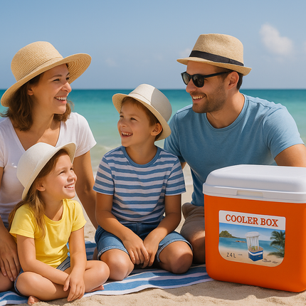 Σετ Παγωνιέρες Cooler Boxes σε 3 Πρακτικά Μεγέθη 5L, 13L & 26L με Εργονομική Λαβή για Ευκολία στην Μεταφορά