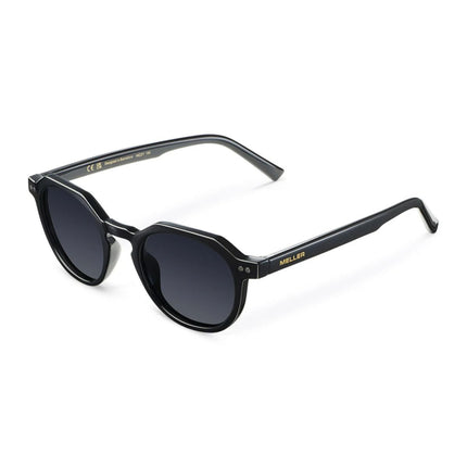 MELLER CHAUEN Unisex Γεωμετρικά Γυαλιά Ηλίου με Μαύρους Πολωτικούς Φακούς UV400 CH3-TUTCAR All Black