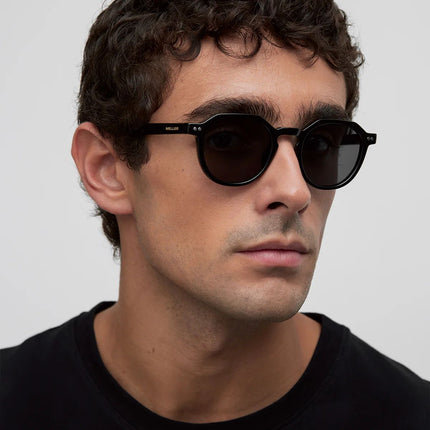 MELLER CHAUEN Unisex Γεωμετρικά Γυαλιά Ηλίου με Μαύρους Πολωτικούς Φακούς UV400 CH3-TUTCAR All Black