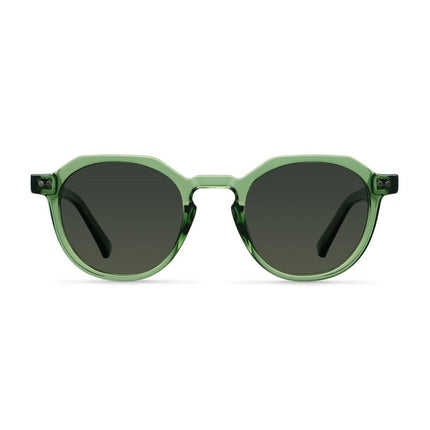 MELLER CHAUEN Unisex  Γεωμετρικά Γυαλιά Ηλίου με Πράσινο Σκελετό και Πράσινους Πολωτικούς Φακούς UV400 CH3-GREENOLI All Olive