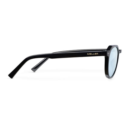 MELLER CHAUEN Unisex Γεωμετρικά Γυαλιά Ηλίου με Μαύρο Σκελετό και Μπλε Φακούς UV400 CH3-TUTBLUE Black Turquoise
