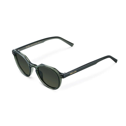 MELLER CHAUEN Unisex Γεωμετρικά Γυαλιά Ηλίου με Πράσινο Σκελετό και Πράσινους Πολωτικούς Φακούς UV400 CH4-FOGOLI Fog Olive