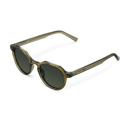 MELLER CHAUEN Unisex Γεωμετρικά Γυαλιά Ηλίου με Πράσινο Σκελετό και Πράσινους Πολωτικούς Φακούς UV400 CH4-MOSSOLI Moss Olive