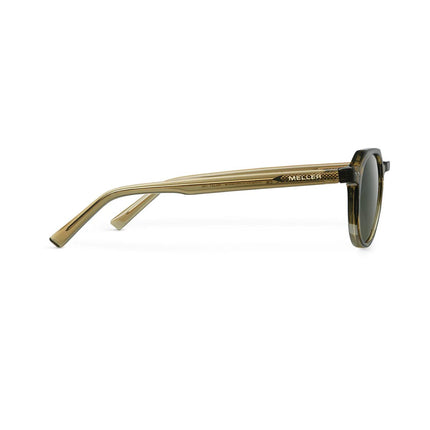 MELLER CHAUEN Unisex Γεωμετρικά Γυαλιά Ηλίου με Πράσινο Σκελετό και Πράσινους Πολωτικούς Φακούς UV400 CH4-MOSSOLI Moss Olive