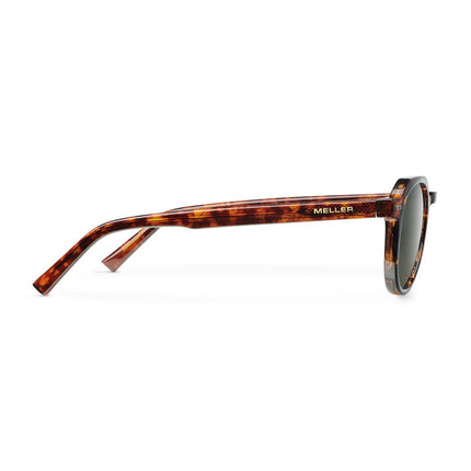 MELLER CHAUEN Unisex Γεωμετρικά Γυαλιά Ηλίου με Σκελετό Ταρταρούγα και Πράσινους Πολωτικούς Φακούς UV400 CH3-TIGOLI Tigris Olive