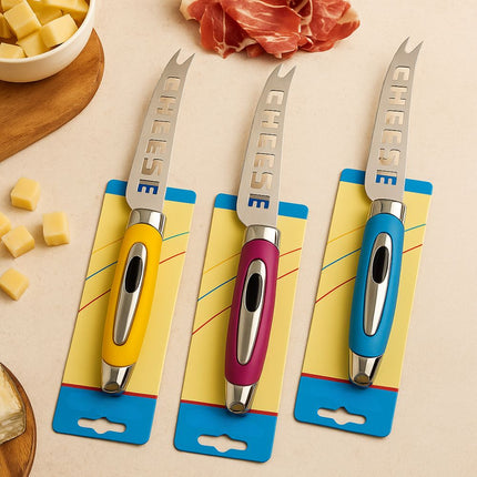 Μαχαίρι Τυριού με Λεπίδα “CHEESE” 14cm & Διπλή Ακίδα